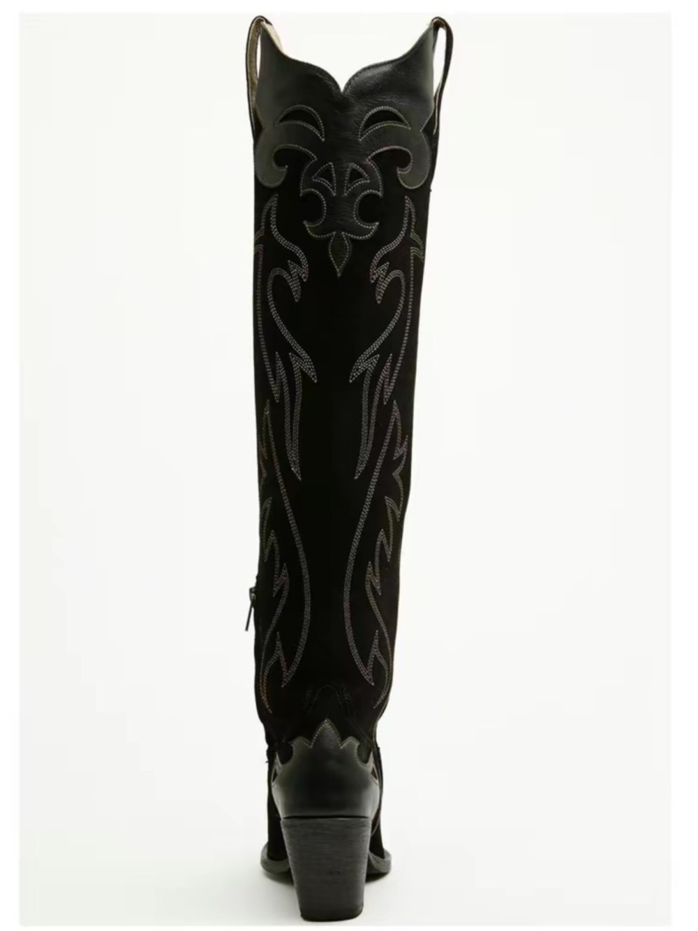 Idyllwind Black Over-the-Knee Western Boot with Embroidered Detail - Picture 5 of 8